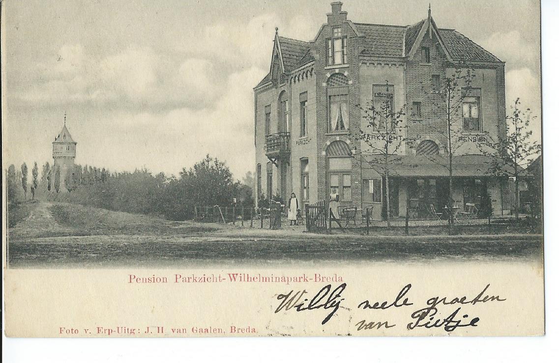 Breda (NB), Pension Parkzicht - Wilhelminapark, 2717
