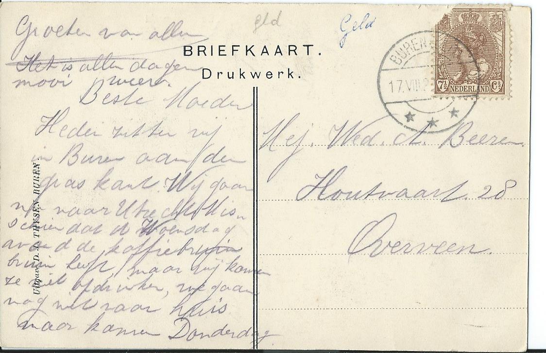 Buren (GL), De Weekmarkt