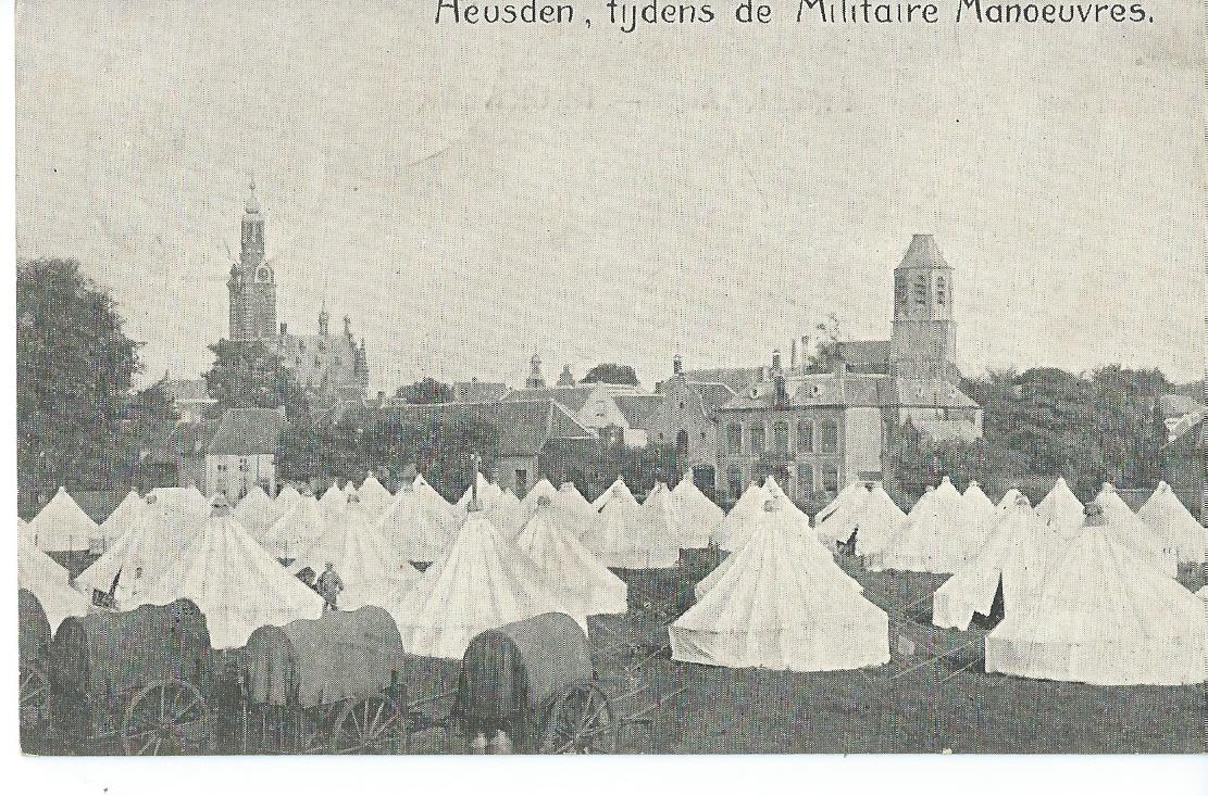 Heusden (NB), Tijdens de Militaire Manoeuvres