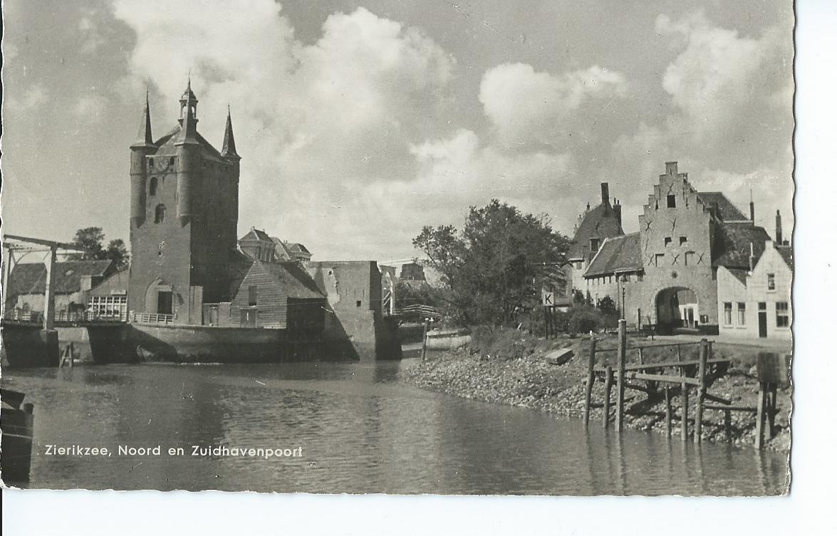 Zierikzee (ZL), Noord- en Zuidhavenpoort