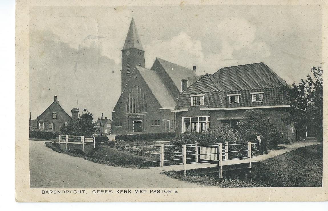 Barendrecht (ZH), Geref. Kerk met Pastorie