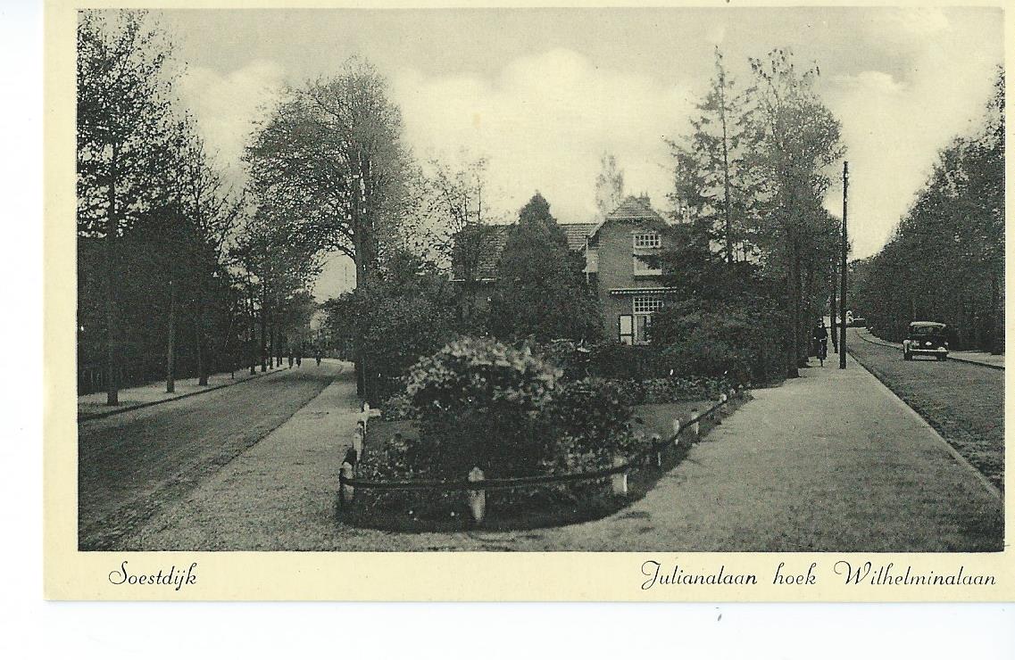 Soestdijk (UT), Julianalaan hoek Wilhelminalaan