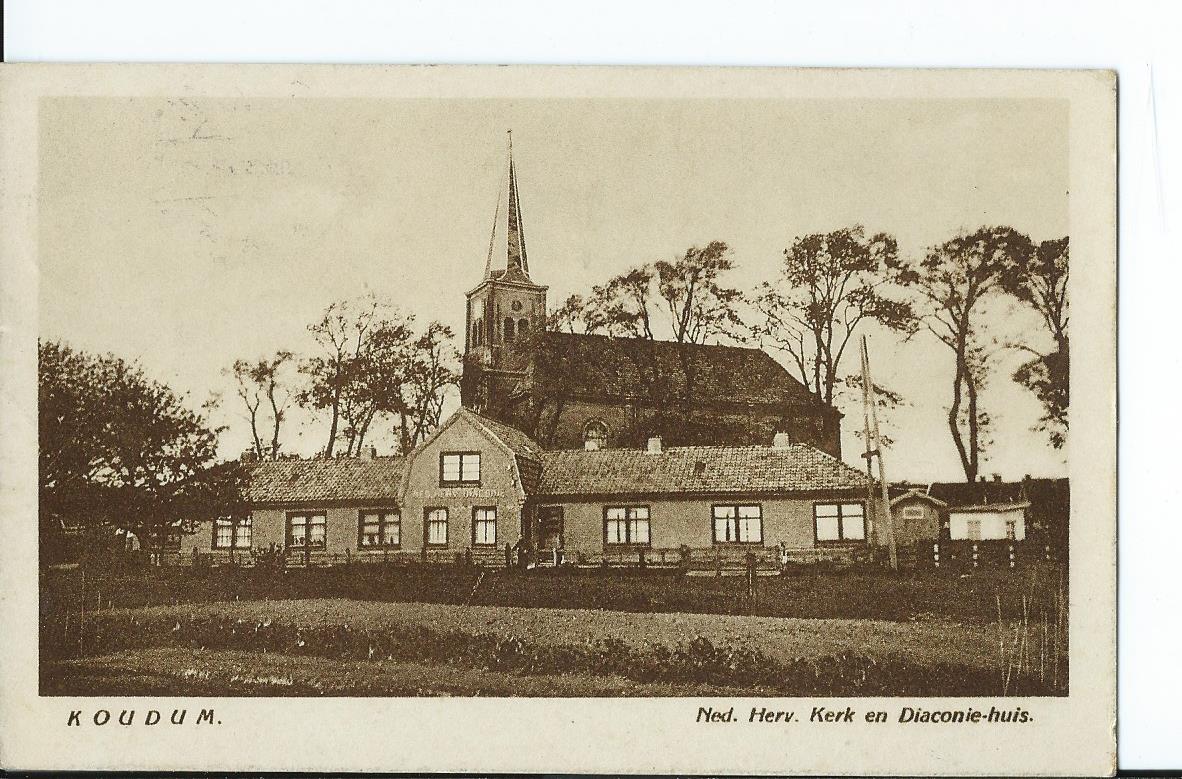 Koudum (FR), Ned. Herv. Kerk en Diaconie-huis