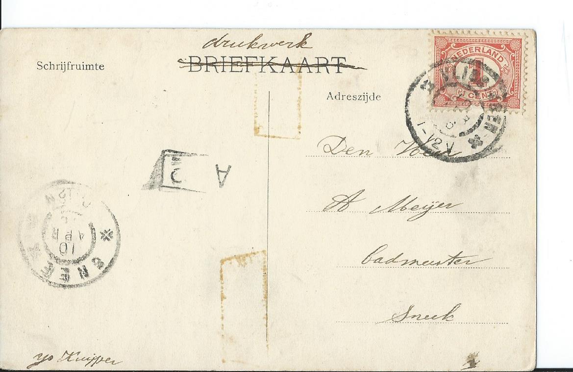 Vlissingen (ZL), Vlissingen onder water, 12 Maart 1906