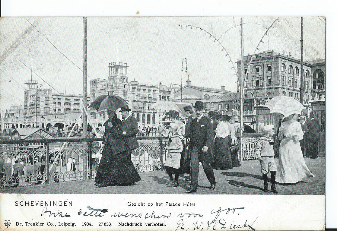 Scheveningen (ZH), Gezicht op het Palace Hotel