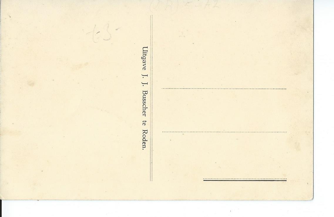 Roden (DR), J.J. Busscher Hotel "Onder de Linden"