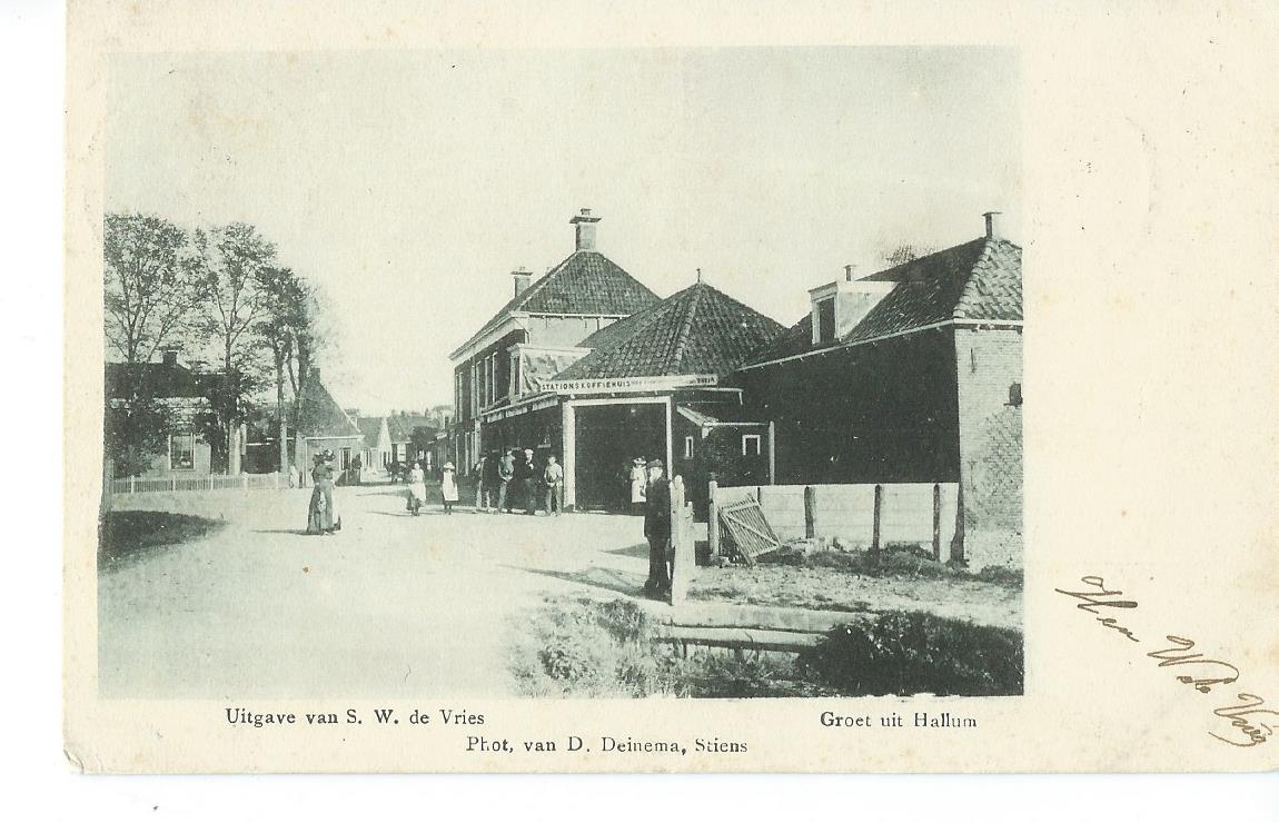 Hallum (FR), Groet, Stationskoffiehuis