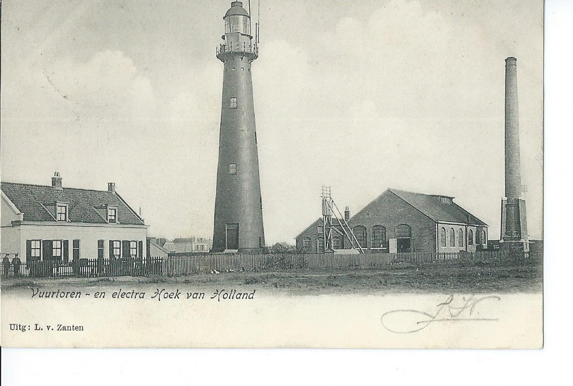 Hoek van Holland (ZH), Vuurtoren - en electra, 2541