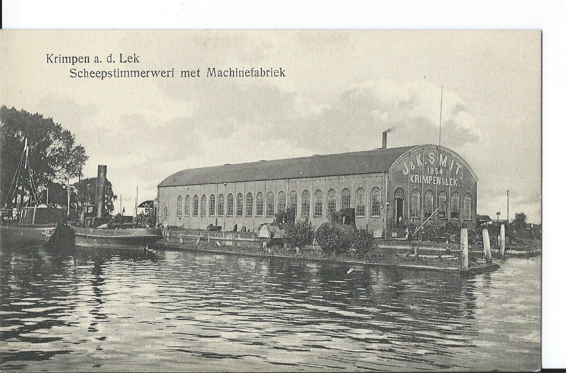 Krimpen a/d Lek (ZH), Scheepstimmerwerf met Machinefabiek, 2543