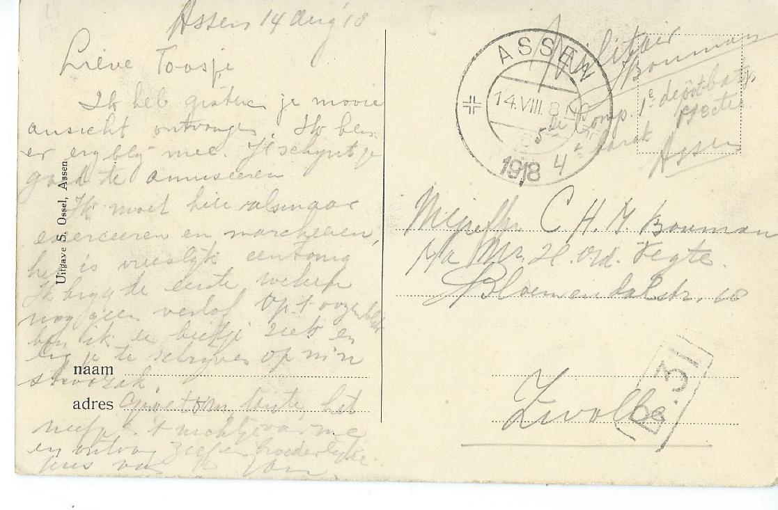 Assen (DR), Oostersingel, 2708