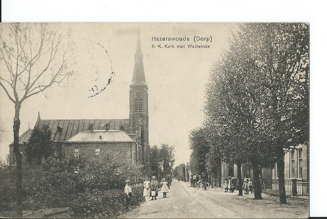 Hazerswoude (Dorp) (ZH), R.K. Kerk met Westeinde, 2508