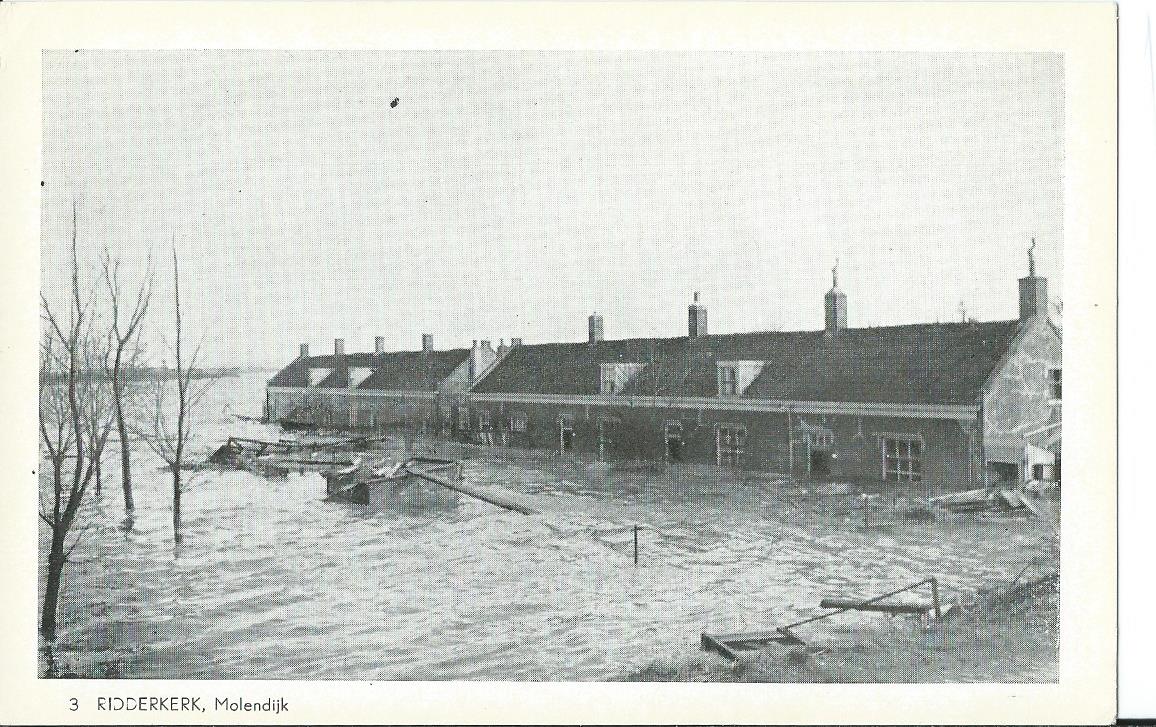Ridderkerk (ZH), Molendijk, Watersnood 1953