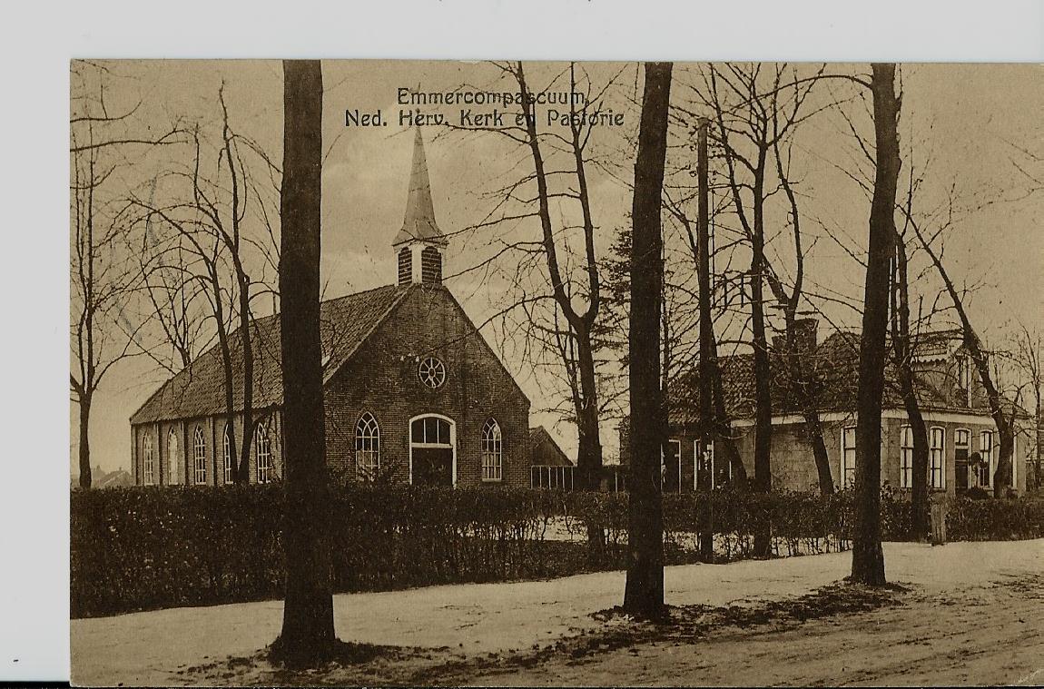 Emmer-Compascuum (DR), Ned. Herv. Kerk en Pastorie