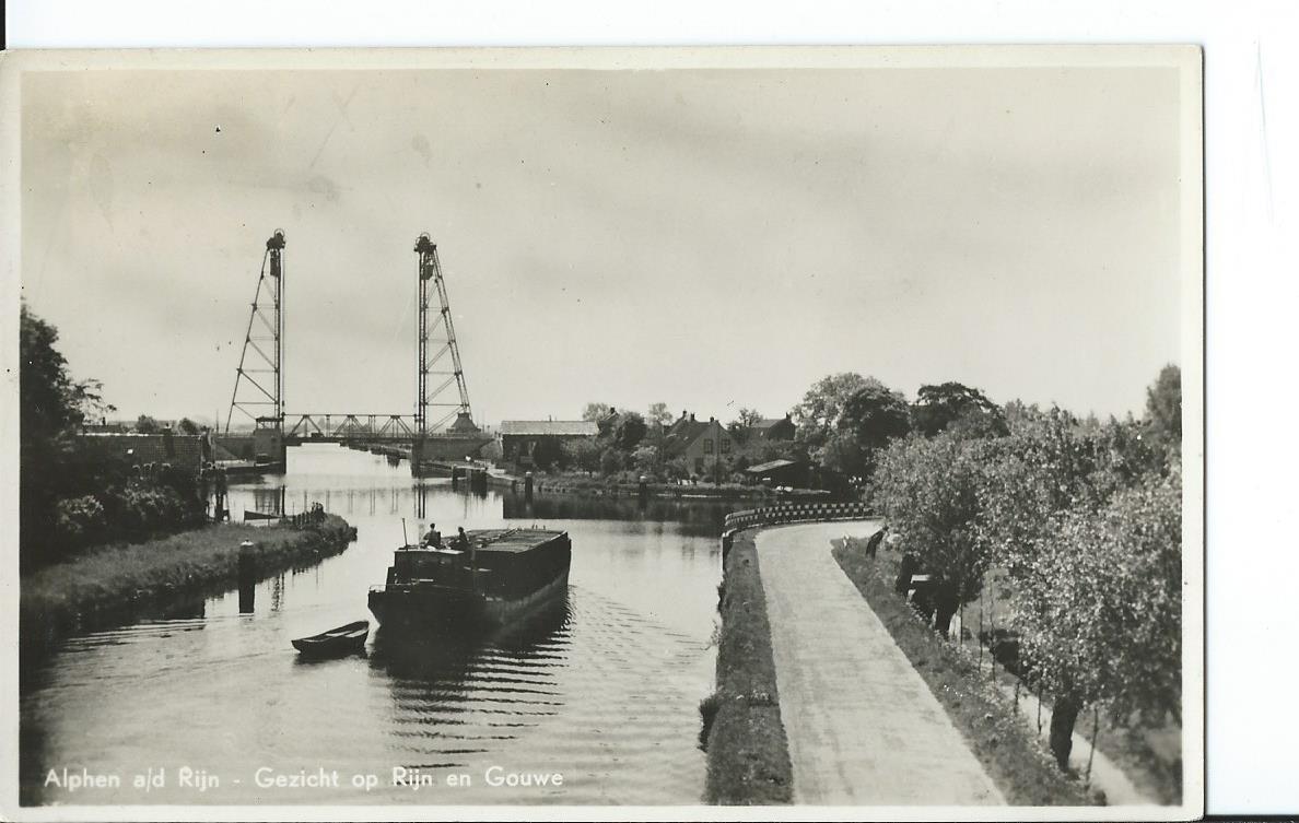 Alphen aan den Rijn (ZH), Gezicht op Rijn en Gouwe