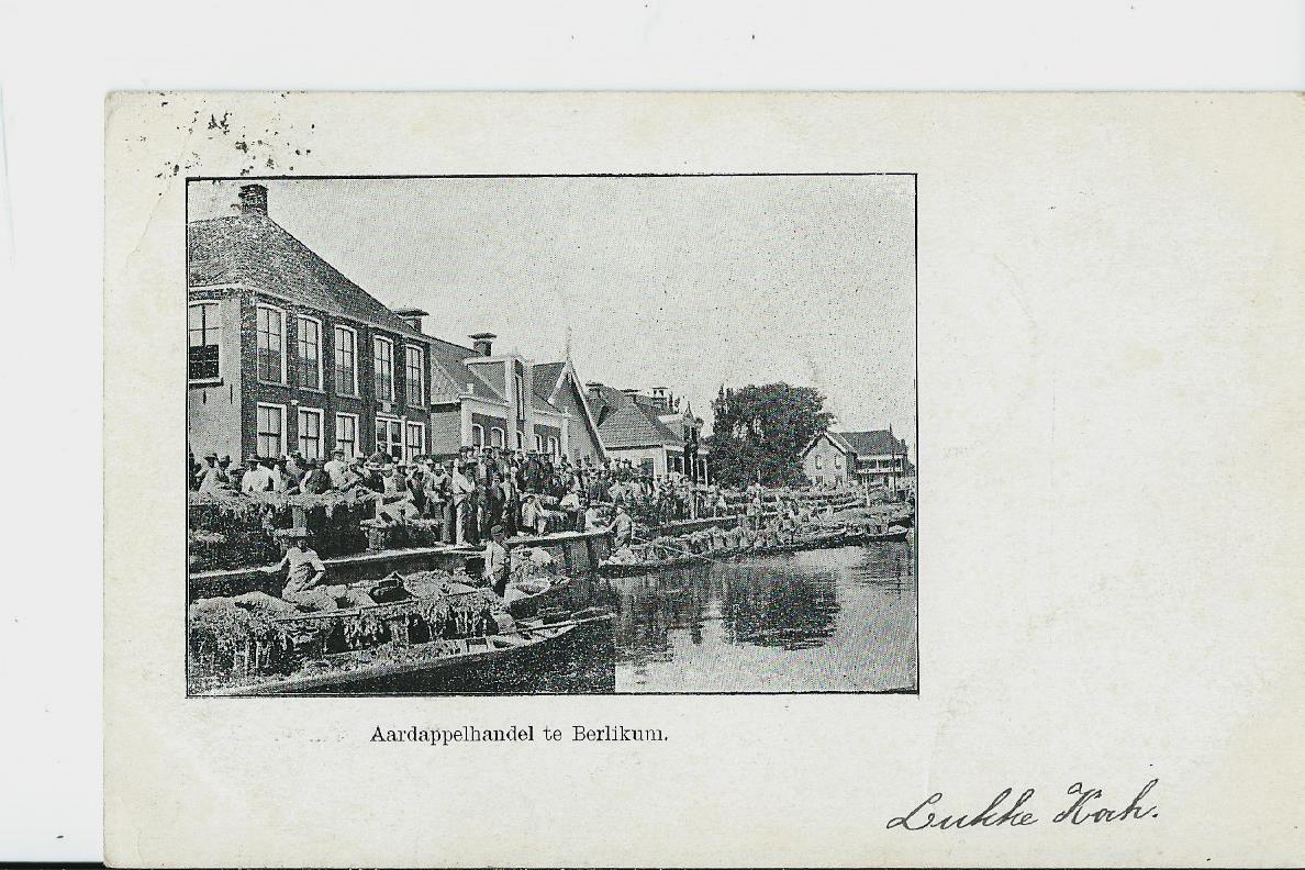 Berlikum (FR), Aardappelhandel - 2458