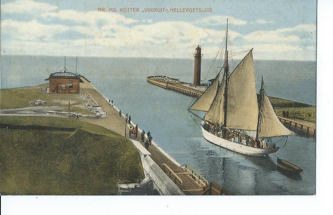 Hellevoetsluis (ZH), Hr. Ms. Kotter "Vooruit"