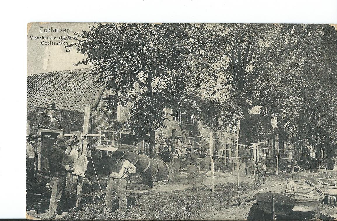 Enkhuizen (NH), Visschersbedrijf Oosterhaven