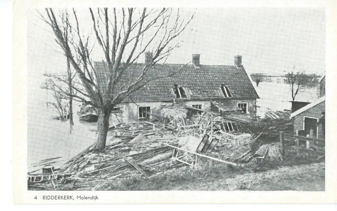 Ridderkerk (ZH), Molendijk, Watersnood 1953