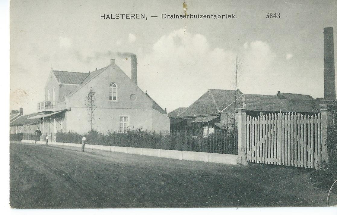 Halsteren (NB), Draineerbuizenfabriek