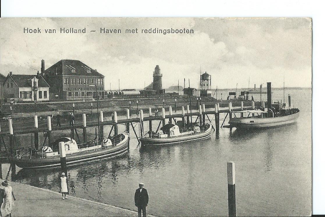 Hoek van Holland (ZH), Haven met reddingsbooten - 2373