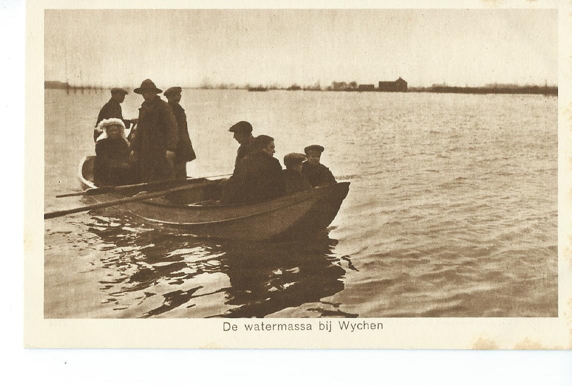 Wijchen (GL), De watermassa bij Wychen