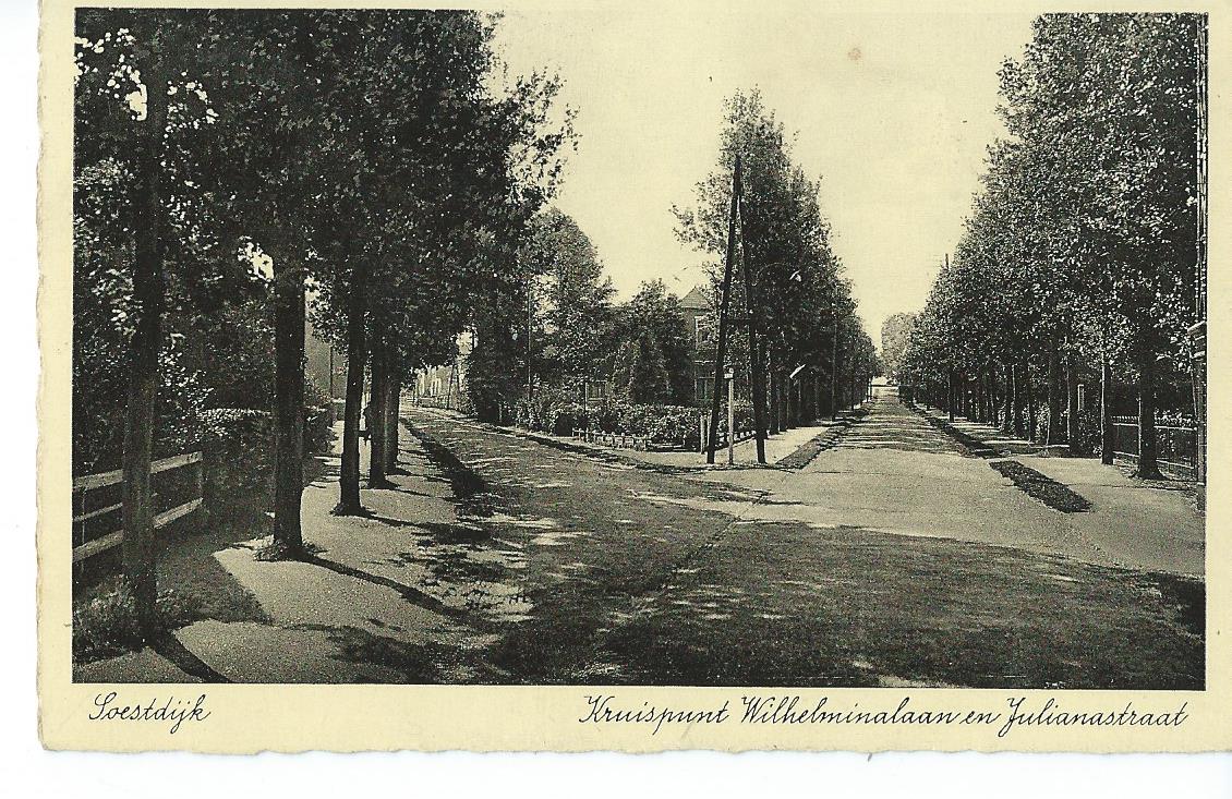 Soestdijk (UT), Kruispunt Wilhelminalaan en Julianastraat