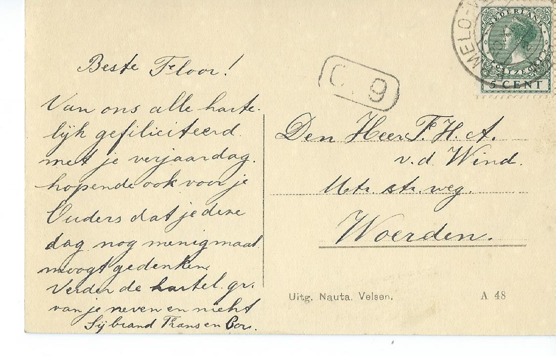 Ermelo (GL), Stationsstraat met Postkantoor