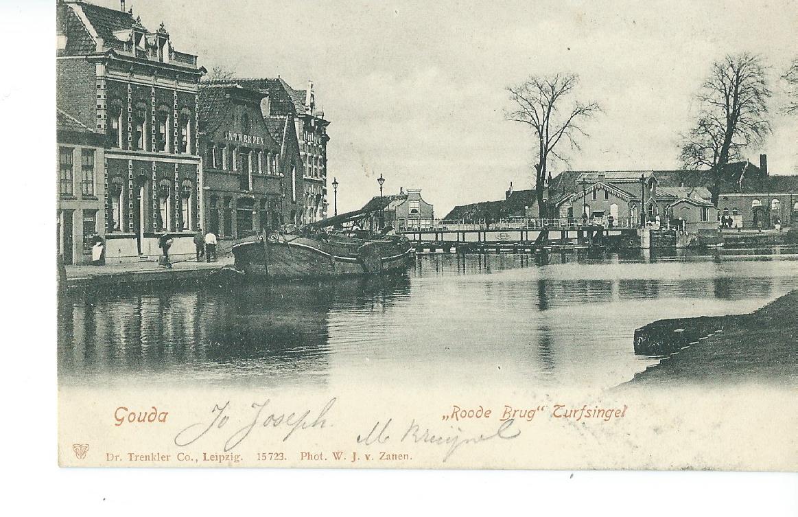 Gouda (ZH), "Roode Brug" Turfsingel, 2534
