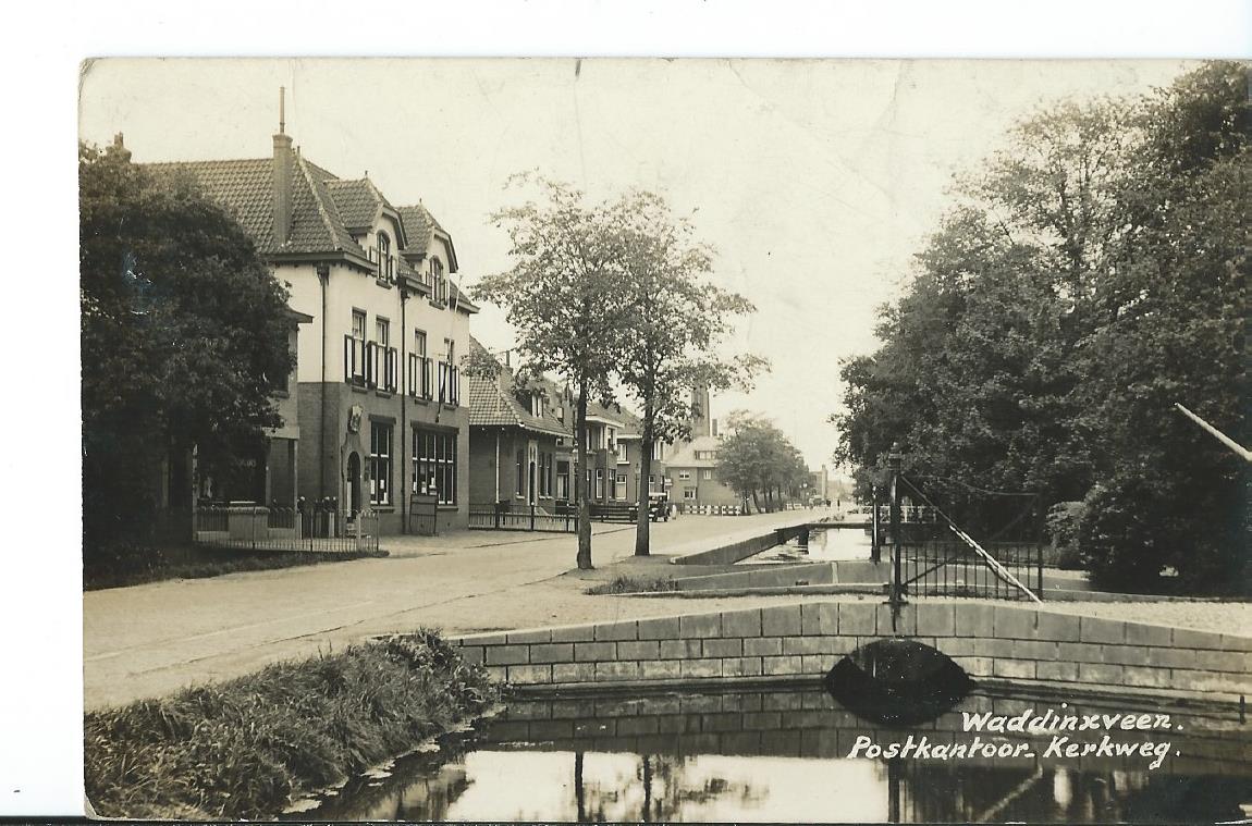 Waddinxveen (ZH), Postkantoor, Kerkweg